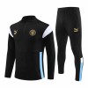 Tréninkový Mikina Soupravy Manchester City Quarter Zip 2023-24 Černá pro Muži